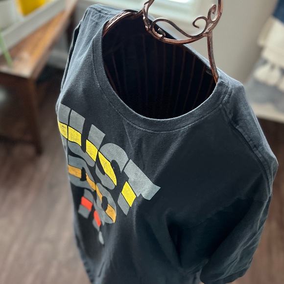 Men’s Nike Black Short Sleeve Tee Just Do It Size Extra Large - Picture 4 of 12